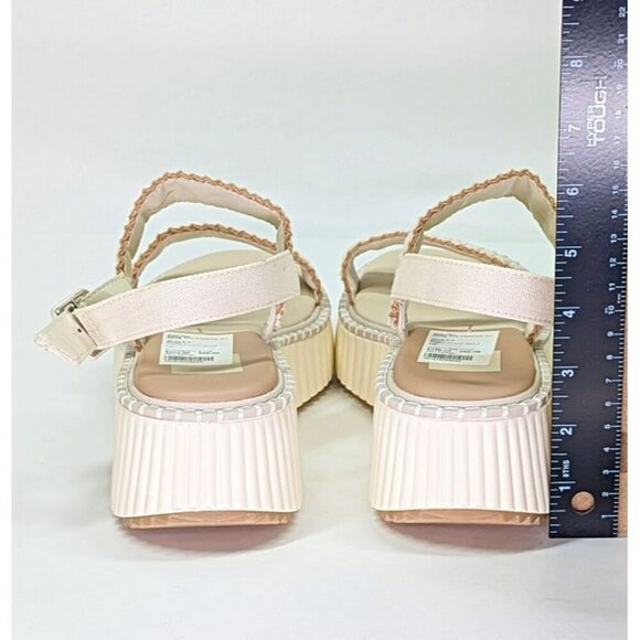 Dolce Vita Daiya Women's Ivory Platform Sandals Size 9 (MSRP $130) - Picture 7 of 9